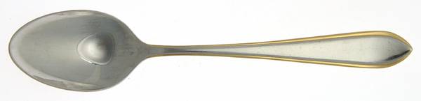 Carrera Gold (Stainless, Gold Accent) Teaspoon