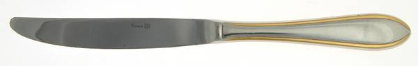 Carrera Gold (Stainless, Gold Accent) Modern Hollow Knife