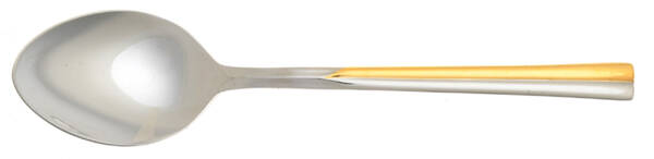 Column Gold (Stainless, Gold Accent) Teaspoon