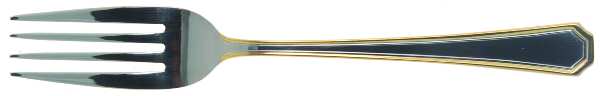 Park Lane Gold (Stainless, Gold Accent) Fork