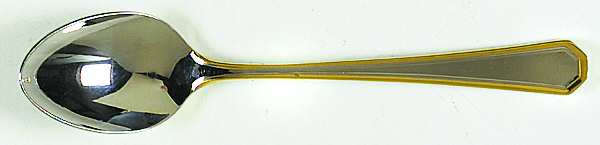 Park Lane Gold (Stainless, Gold Accent) Teaspoon
