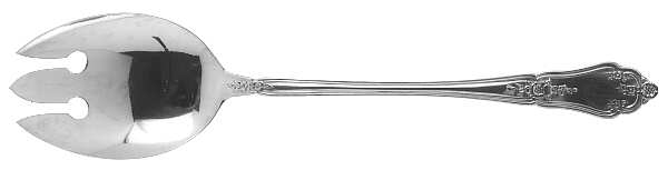 Alexis (Stainless, Korea, Rogers) Medium Solid Cold Meat Serving Fork