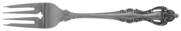 Alexis (Stainless, Japan, Glossy) Individual Salad Fork