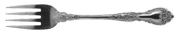 Antique Rose (Stainls) Individual Salad Fork
