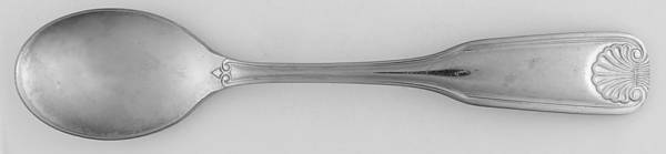 Antique Shell (Stainless) Sugar Spoon