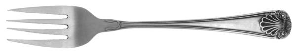 Antique Shell (Stainless) Individual Salad Fork
