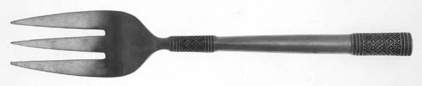 Appian Way (Stainless) Medium Solid Cold Meat Serving Fork