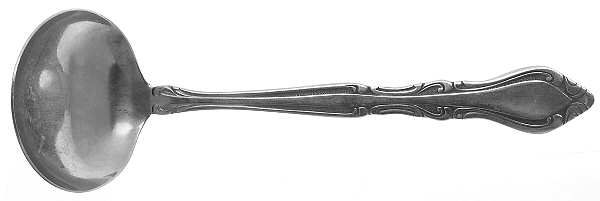 Auberge (Stainless) Large Gravy Ladle, Solid Piece