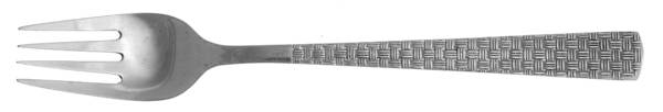 Basket Weave (Stainless) Individual Salad Fork