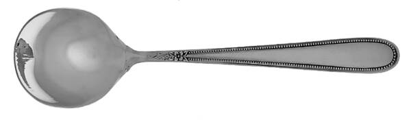 Beaded Elegance (Stainless) Spoon-Soup/Round Bowl (G) HC