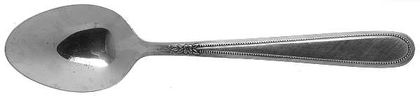 Beaded Elegance (Stainless) Teaspoon