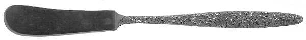 Bouquet (Stainless) Flat Handle Master Butter Knife