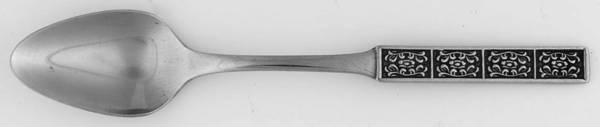 Burguntine-Velvet (Stainless) Teaspoon by Stanley Roberts
