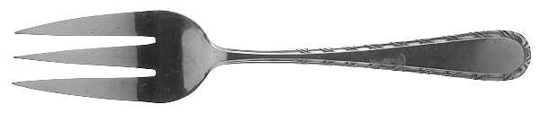 Charisse Medium Solid Cold Meat Serving Fork