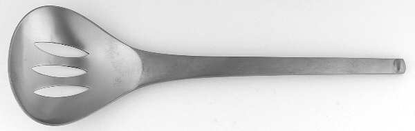 Contempra (Stainless) Pierced Solid Serving Spoon