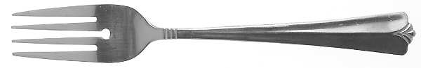 Country Shell (Stainless) Individual Salad Fork