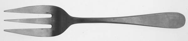 Crescent (Stainless) Medium Solid Cold Meat Serving Fork