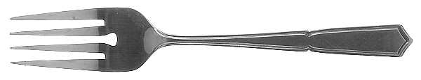 Crestvu (Stainless) Dessert Fork