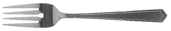 Crestvu (Stainless) Individual Salad Fork