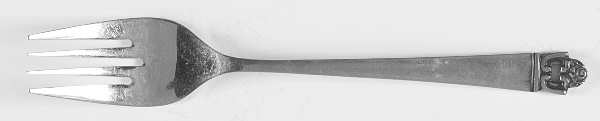 Danish Rose (Stainless) Individual Salad Fork
