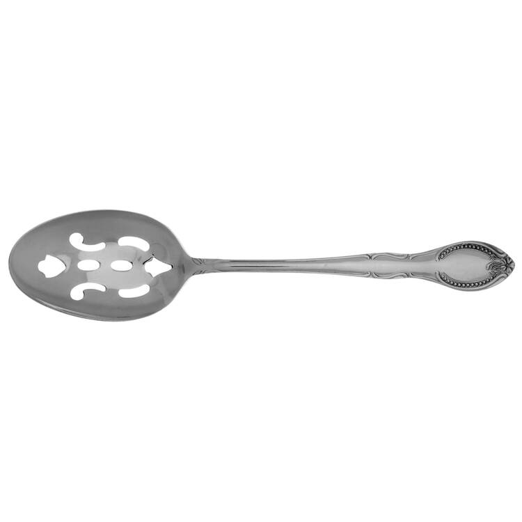 Dorchester (Stainless) Pierced Tablespoon (Serving Spoon)
