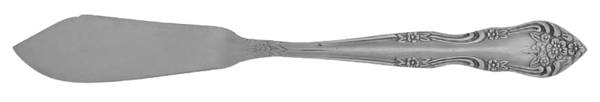 Dream Rose (Stainless, Rogers) Flat Handle Master Butter Knife