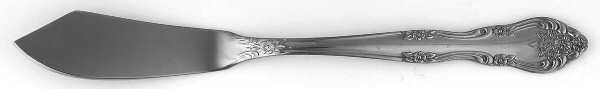 Dream Rose (Stainless, Rogers) Flat Handle Master Butter Knife