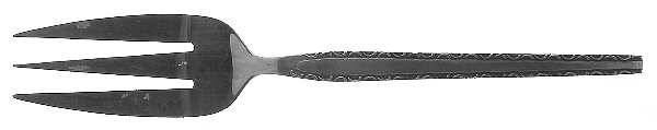 Ensenada (Stainless) Large Solid Cold Meat Serving Fork