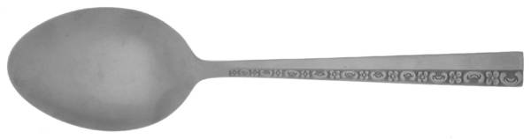 Floral Motif-Danish Mode (Stainless) Tablespoon (Serving Spoon)