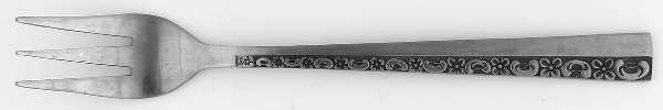 Floral Motif-Danish Mode (Stainless) Cocktail/Seafood Fork