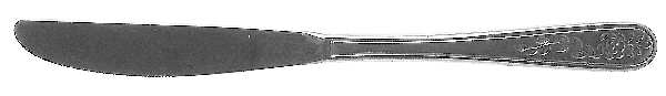Floral Trellis (Stainless) Modern Solid Knife