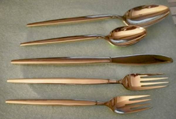 Golden Astro (Gold Electroplate) Teaspoon