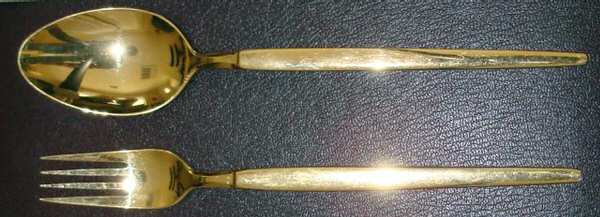 Golden Astro (Gold Electroplate) Fork