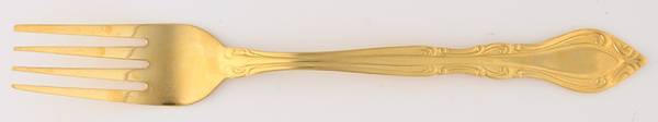 Gold Auberge (Gold Electroplate) Fork