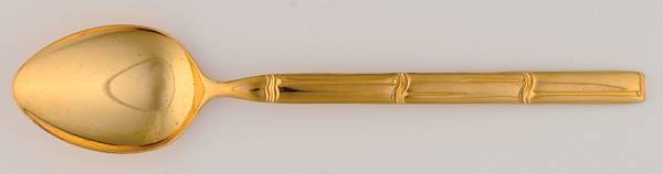 Golden Bambu (Gold Electroplate, Double) Teaspoon
