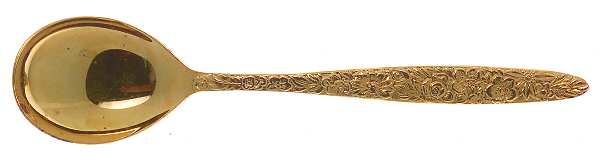 Golden Bouquet (Gold Electroplate) Sugar Spoon