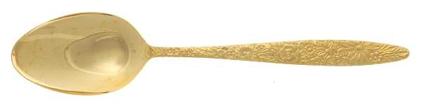 Golden Bouquet (Gold Electroplate) Place/Oval Soup Spoon