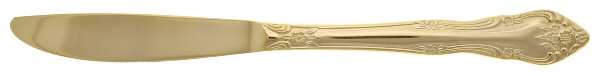 Golden Dream Rose (Gold Electroplate) Modern Solid Knife