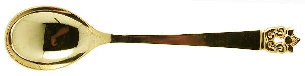 Golden Roget (Gold Electroplate) Sugar Spoon