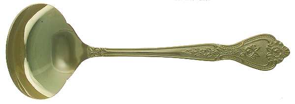 Gold Royalty (Gold Electroplate) Solid Gravy Ladle