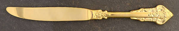 Golden Sir Mark (Gold Electroplate) Modern Hollow Knife