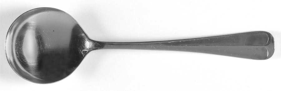 Jefferson Manor (Stainless) Round Bowl Soup Spoon (Cream Soup)