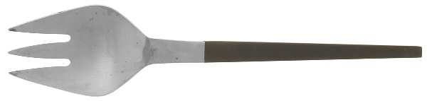 Labrisas (Stainless) Medium Solid Cold Meat Serving Fork