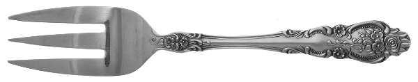 Lady Beatrice Medium Solid Cold Meat Serving Fork