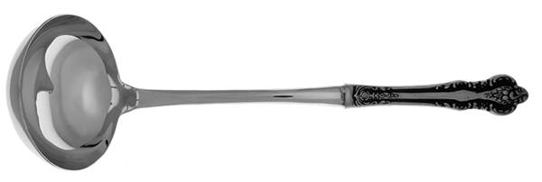 Lady Joann-Lady Jo Ann (Stainless) Soup Ladle with Stainless Bowl HC
