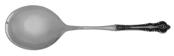 Lady Joann-Lady Jo Ann (Stainless) Casserole Spoon with Smooth Stainless Bowl HC