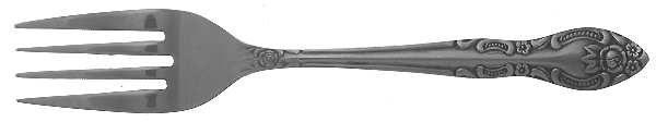 Lisette (Stainless) Individual Salad Fork