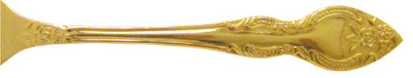 Lisette (Gold Electroplate) Individual Salad Fork