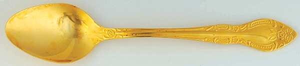 Lisette (Gold Electroplate) Teaspoon