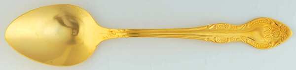 Lisette (Gold Electroplate) Place/Oval Soup Spoon